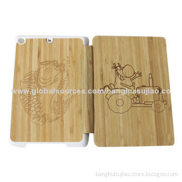 Wooden Protection Case for iPad 2/Mini with Good Quality, Fashionable Style